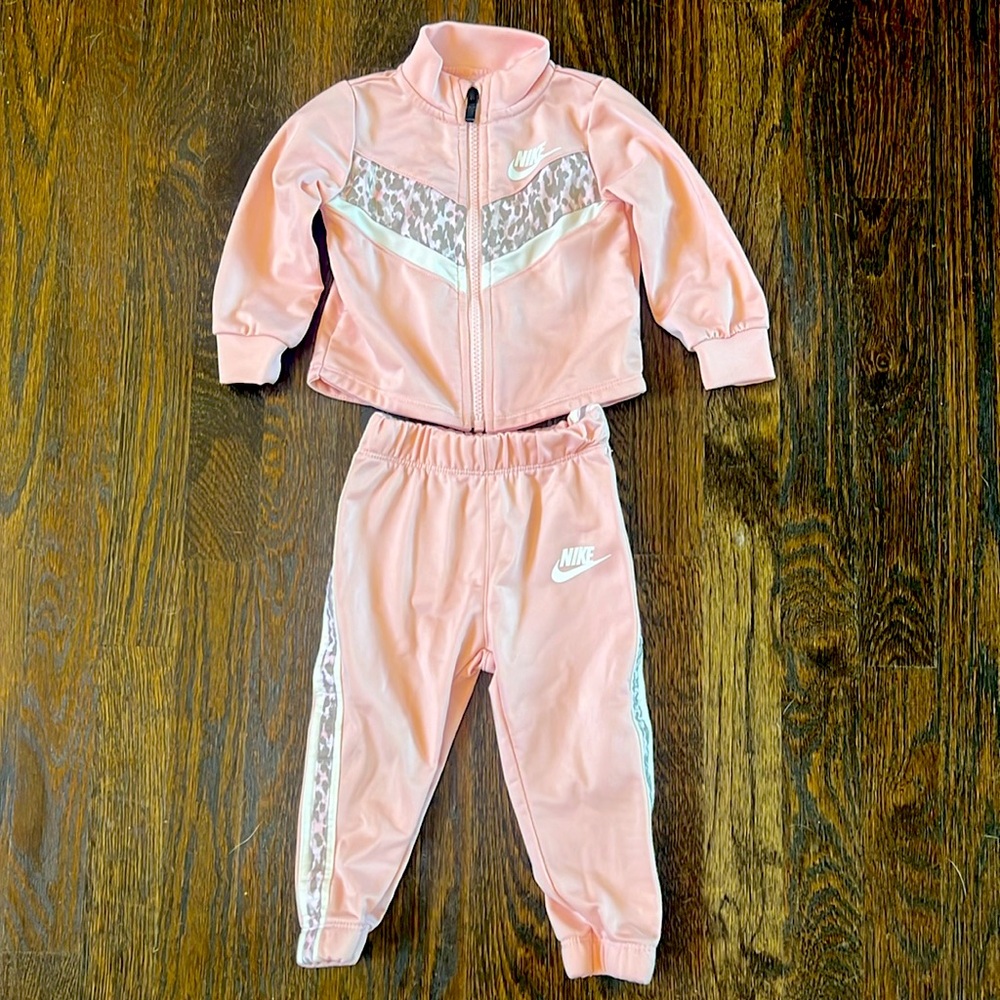 EUC Nike baby girl track suit